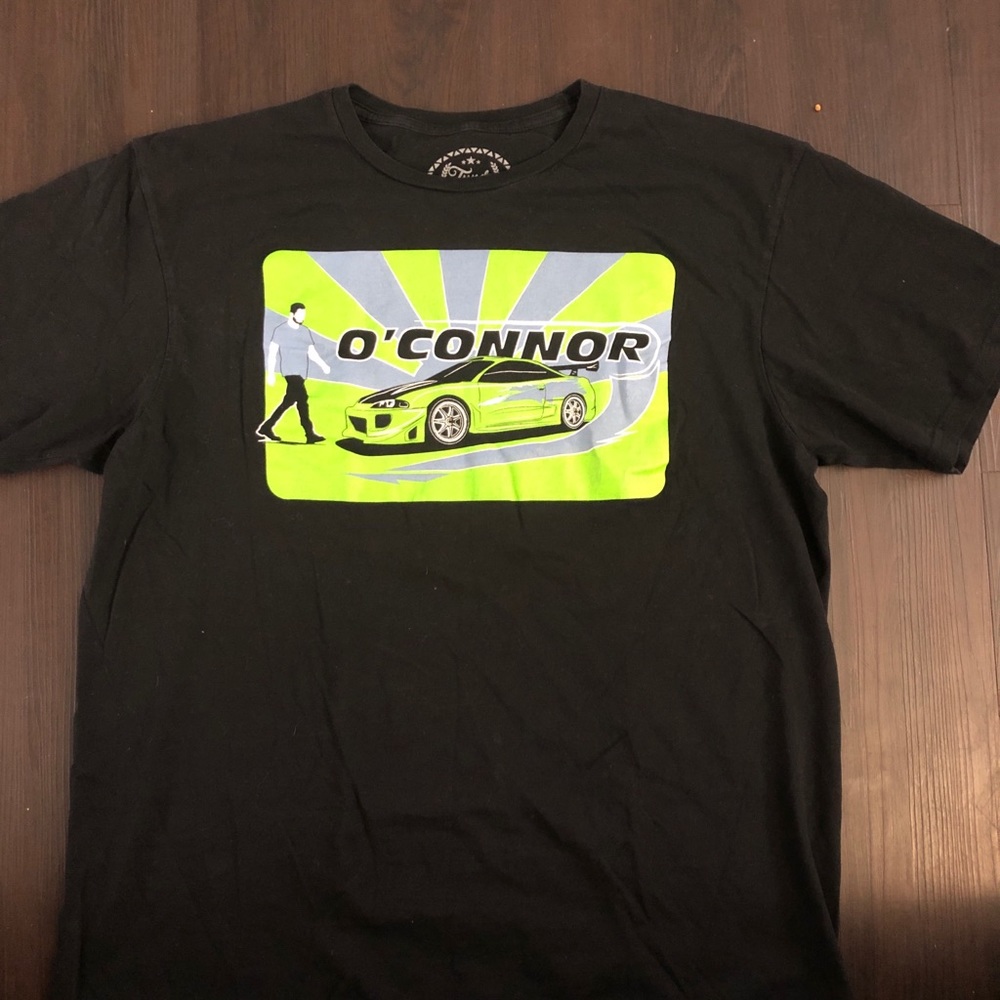 Brian o’connnor fast and furious shirt